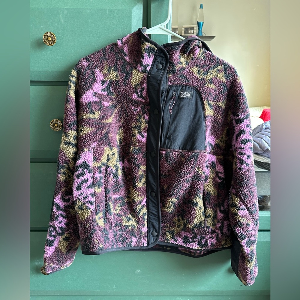 Mountain Hardwear HiCamp Fleece Snap Front Jacket Women’s xs